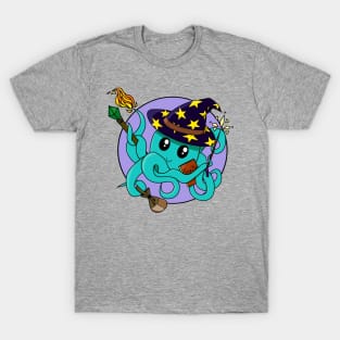 Octopus Wizard - Dungeons and Dragons T-Shirt